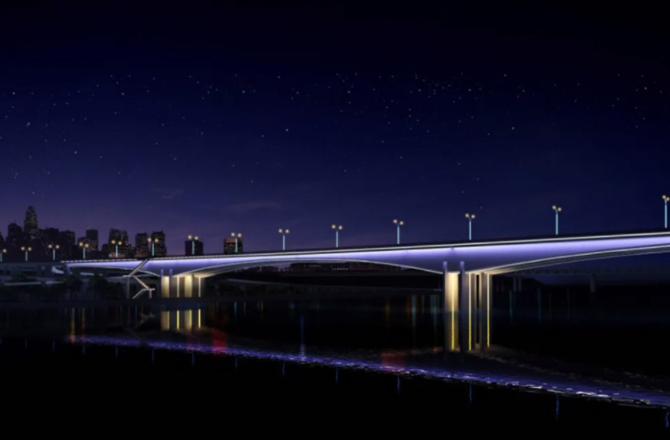 Nanchong Jiangjun Road Jialingjiang Bridge and Approach Bridge Project